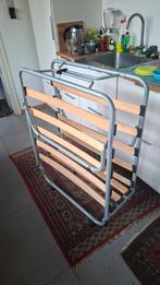 Lit d'appoint pour 1 personne, 90x200 cm. Comme neuf., 90 cm, Gris, Enlèvement, 200 cm