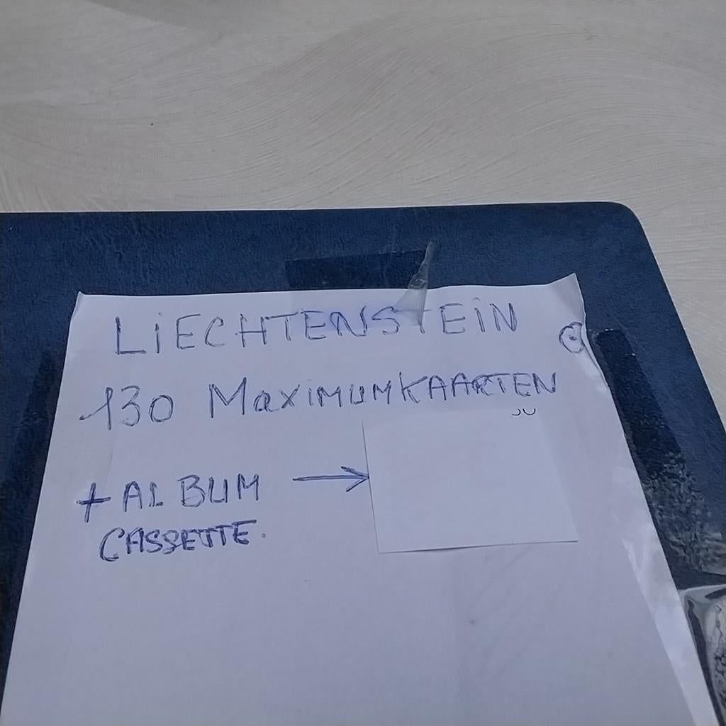 LIECHTENSTEIN 130 Maximumkaarten.  Koopjes !, Postzegels en Munten, Ophalen of Verzenden