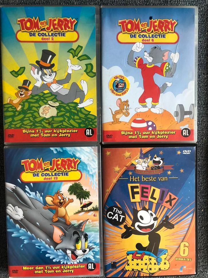 16 teken/kinderfilms, Cd's en Dvd's, Dvd's | Tekenfilms en Animatie, Gebruikt, Tekenfilm, Ophalen of Verzenden
