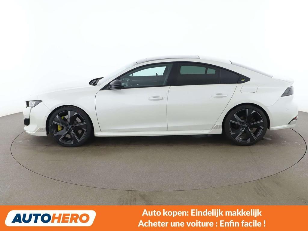 Peugeot 508 1.6 Hybrid PSE (bj 2021, automaat), Auto's, Peugeot, Automaat, Gebruikt, Alcantara, Hybride Elektrisch/Benzine