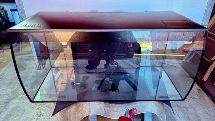 Aquarium Fluval Flex 123L, Dieren en Toebehoren, Vissen | Aquaria en Toebehoren, Zo goed als nieuw, Ophalen