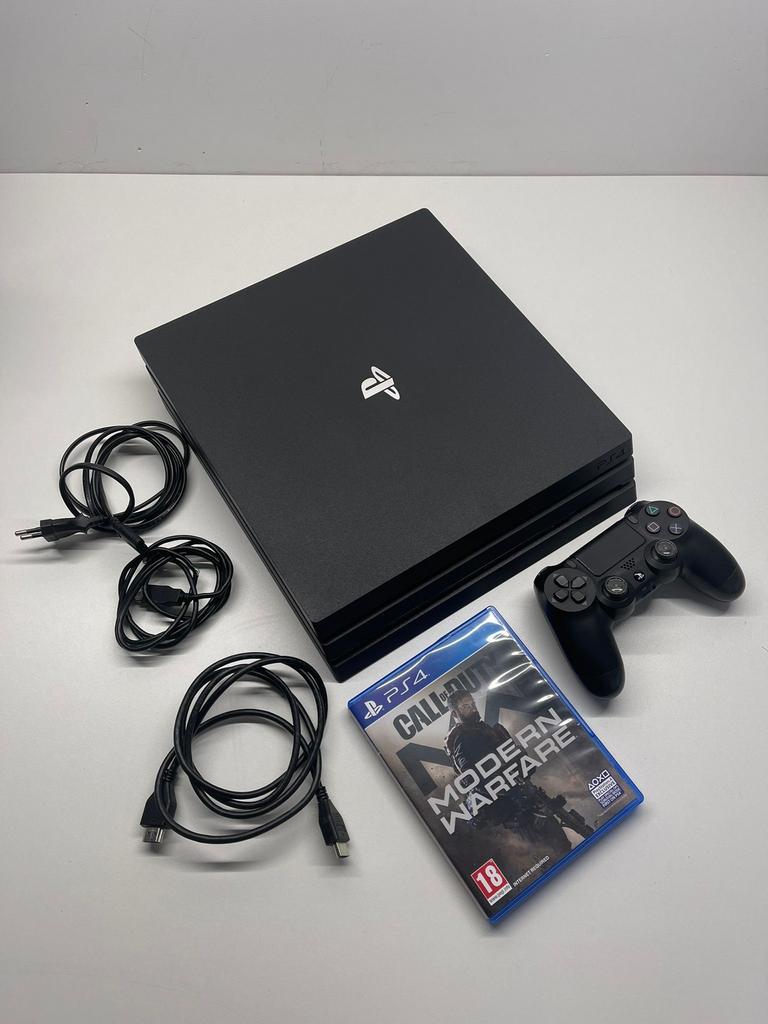 Playstation 4 Pro + Controller + Game, Games en Spelcomputers, Ophalen, Met 1 controller, Pro, Gebruikt
