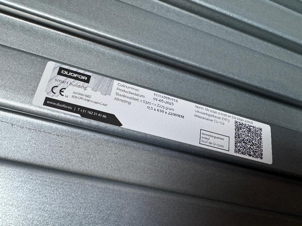 Duofor Vloerplaat Lewis Zwaluwstaartplaten – Nieuw, Doe-het-zelf en Bouw, Ophalen, Nieuw, Overige materialen, 20 tot 50 mm