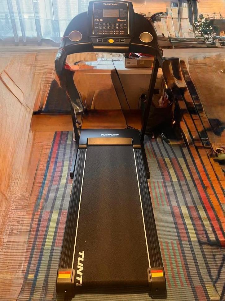 Tunturi FitRun 40I loopband, Sport en Fitness, Fitnessapparatuur, Zo goed als nieuw, Loopband, Benen, Overige materialen, Ophalen