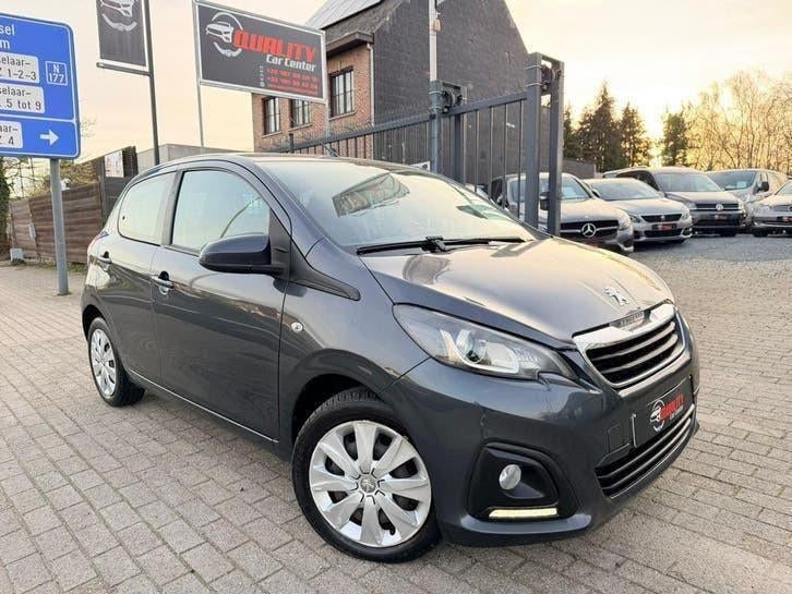 Peugeot 108 Active 2015 1.2i 099000km Airco 5deurs Euro6b, Auto's, Peugeot, Voorwielaandrijving, Stof, Euro 6, 1198 cc