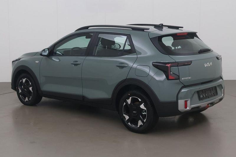 KIA Stonic 1.0 t pulse 100 AT, Auto's, Kia, Automaat, Gebruikt, Zwart, Overige bekleding