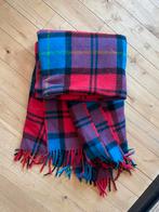 Vintage wollen plaid/ deken, Ophalen, Gebruikt