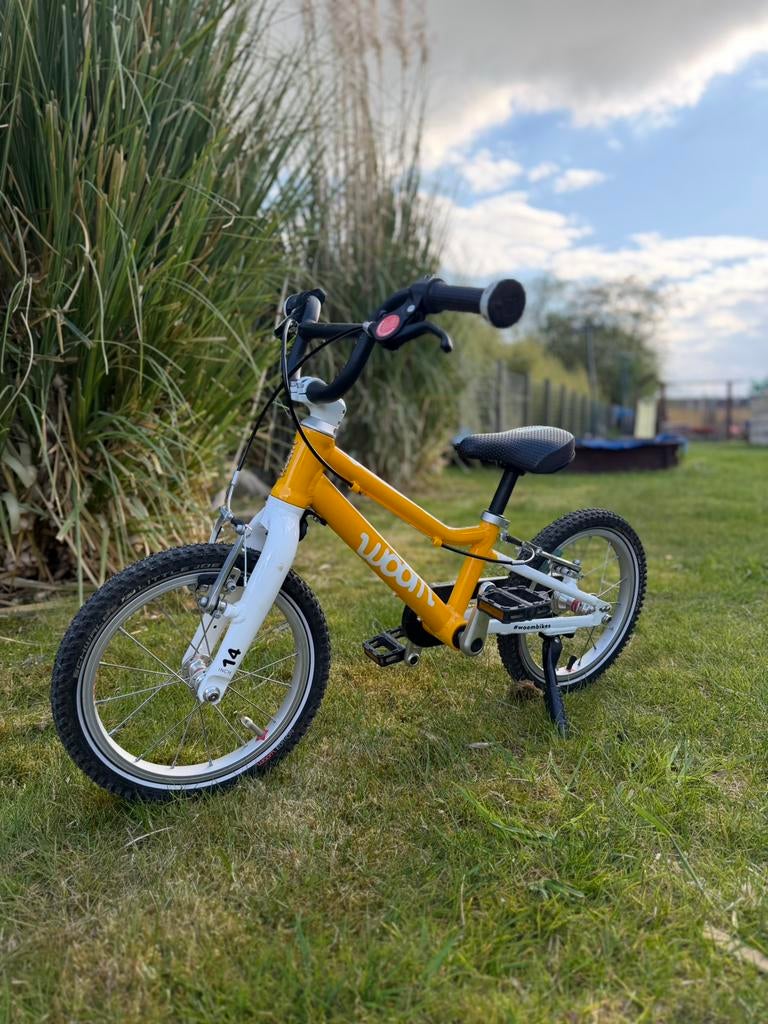 Woom 2 kinderfiets (14inch) in perfecte staat!, Ophalen, Zo goed als nieuw