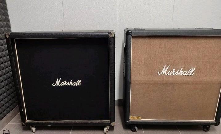 Vintage Marshall cabinets, Muziek en Instrumenten, Versterkers | Bas en Gitaar, Gitaar, Ophalen