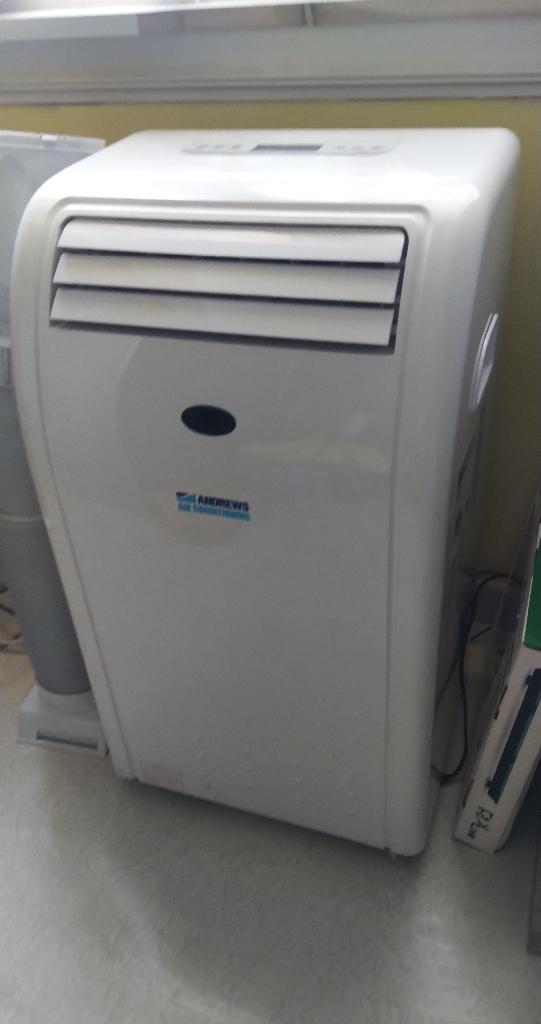 Climatiseur mobile ANDREWS 2,86 kW, Electroménager, Climatiseurs, Comme neuf, Climatiseur mobile, 60 à 100 m³, 3 vitesses ou plus