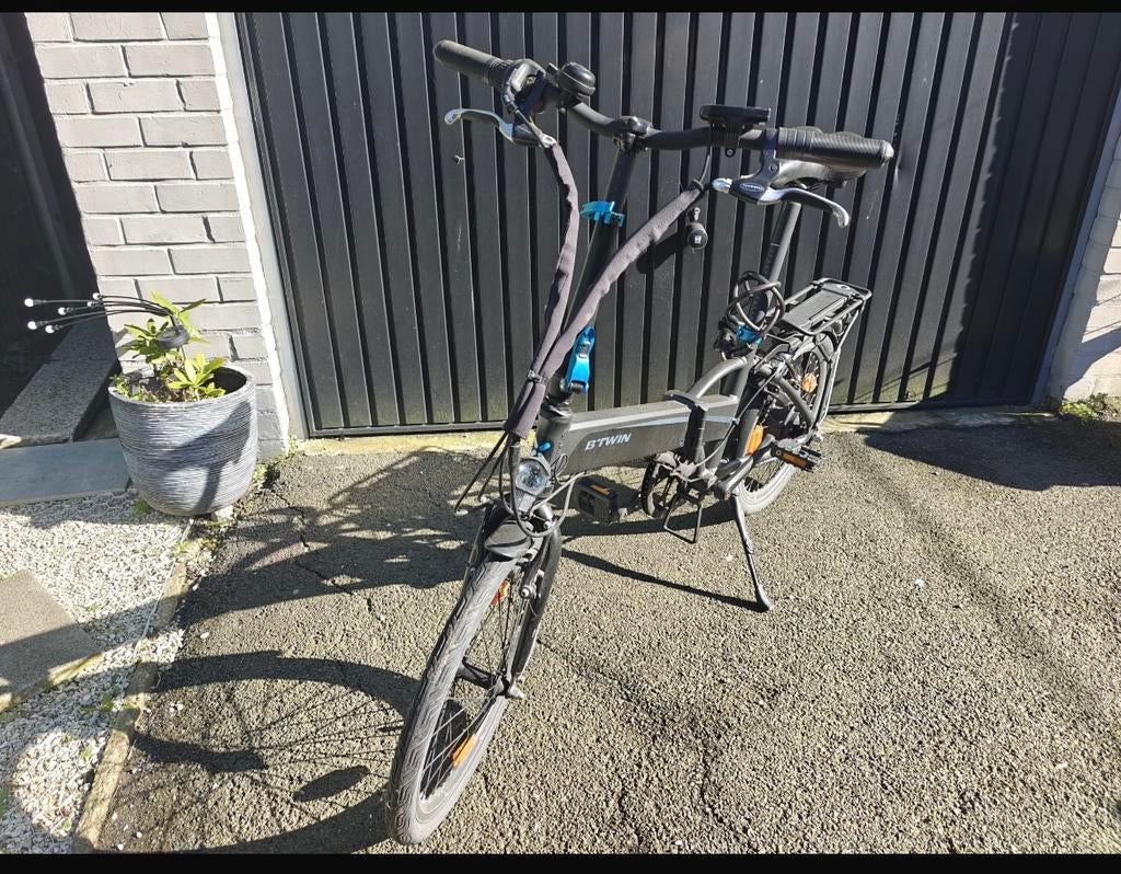 Elektrische vouwfiets, Fietsen en Brommers, Elektrische fietsen, Ophalen, Zo goed als nieuw