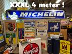 Boîte à lumière publicitaire Mega Michelin de 4 mètres !, Enlèvement, Utilisé, Table lumineuse ou lampe (néon)