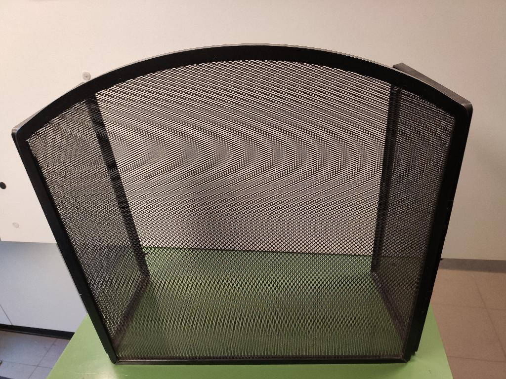 écran de cheminée protecteur d'incendie en métal, Enlèvement, Utilisé, Cheminée sur pied, Autres types