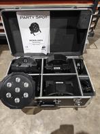 Led Party Spots - 7x8watt RGBW - 16 stuks beschikbaar, Enlèvement ou Envoi, Comme neuf, Lumières, Couleur