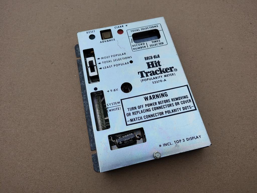 Hit Tracker/ 53370-A Rock-ola 484 (1980) jukebox, Collections, Machines | Jukebox, Envoi