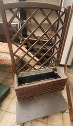 Plantenbak met geïntegreerd latwerk, Ophalen, Gebruikt, Hout, Overige typen