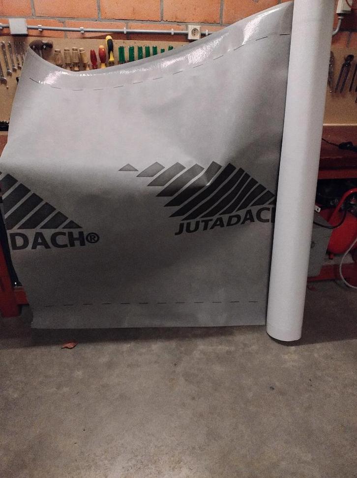 Jutadach 150 onderdak zeil, Doe-het-zelf en Bouw, Zeil en Folie, Zo goed als nieuw, Zeil, Ophalen