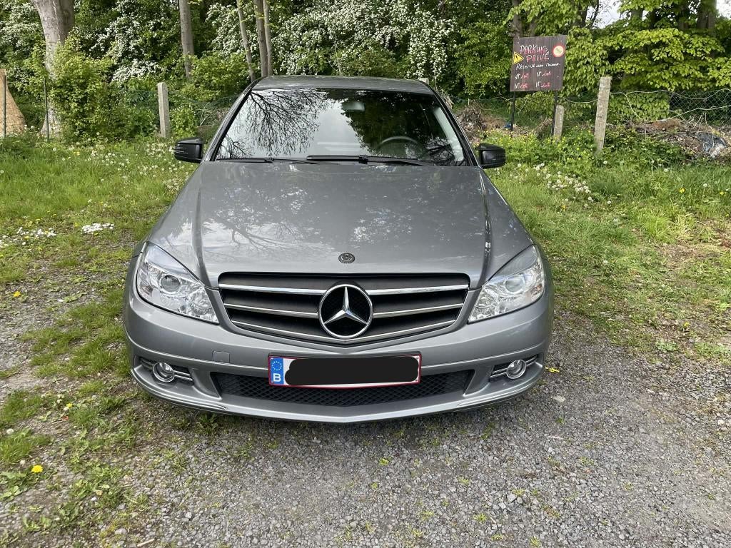 Mercedes C200 DTI du 11/2009, 100 kW, Argent ou Gris, Achat, Capteur de stationnement