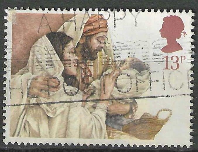 Groot-Brittannie 1984 - Yvert 1163 - Kerstmis  (ST), Postzegels en Munten, Postzegels | Europa | UK, Gestempeld, Verzenden