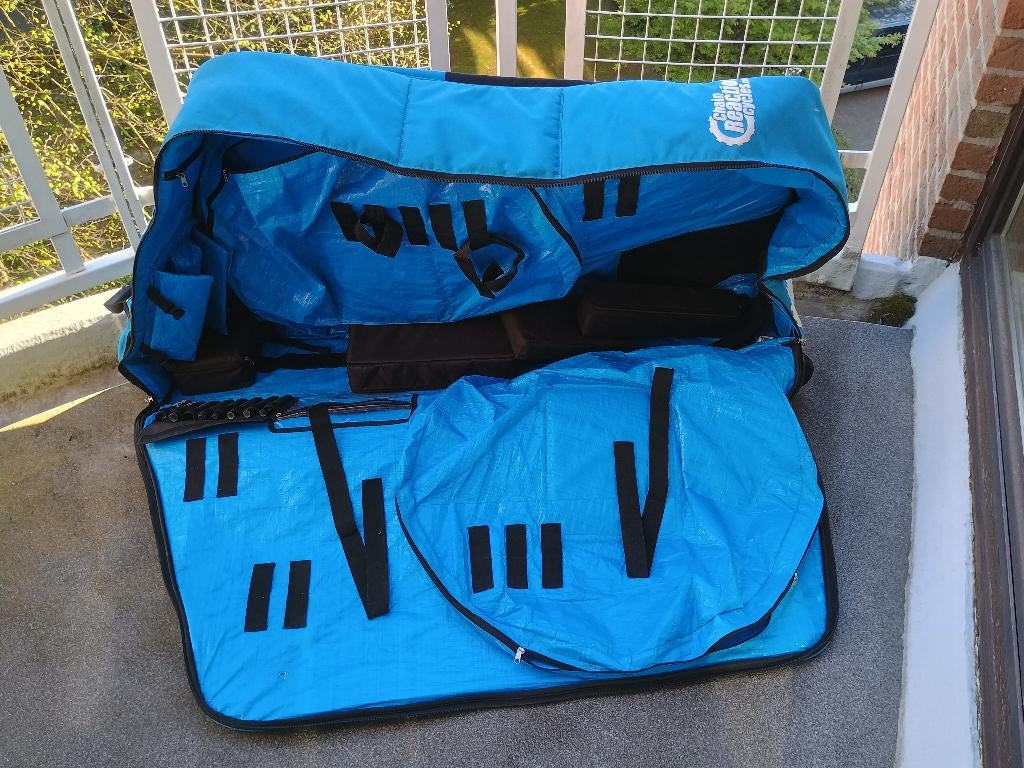 Fietskoffer Chain Reaction, Fietsen en Brommers, Fietsaccessoires | Overige Fietsaccessoires, Ophalen, Gebruikt, Chain reaction