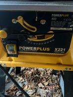 Powerplus zaagtafel, zaagblad versleten, Ophalen, Gebruikt