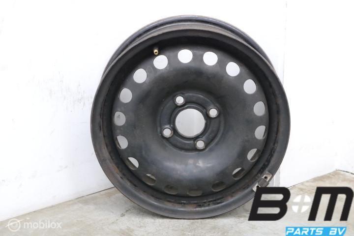 1 losse 14 inch stalen velg VW Up / Mii / Citigo 1S0601027, Auto-onderdelen, Banden en Velgen, Velg(en), Gebruikt