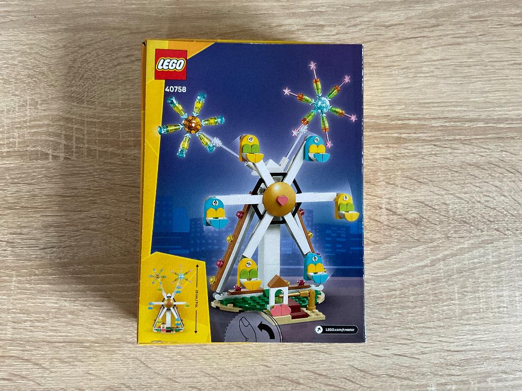 Lego 40758 Celebration: Ferris Wheeler with Fireworks, Overige typen, Nieuw, Ophalen of Verzenden, Creator