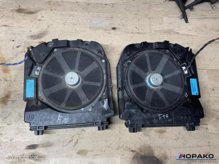 Subwoofer set BMW F10 F11 F06 F12 F13 hifi 6513916968502, Auto-onderdelen, Elektronica en Kabels, Gebruikt, Ophalen of Verzenden