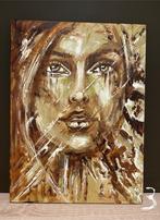 Modern expressief schilderij Mk Art, Ophalen of Verzenden