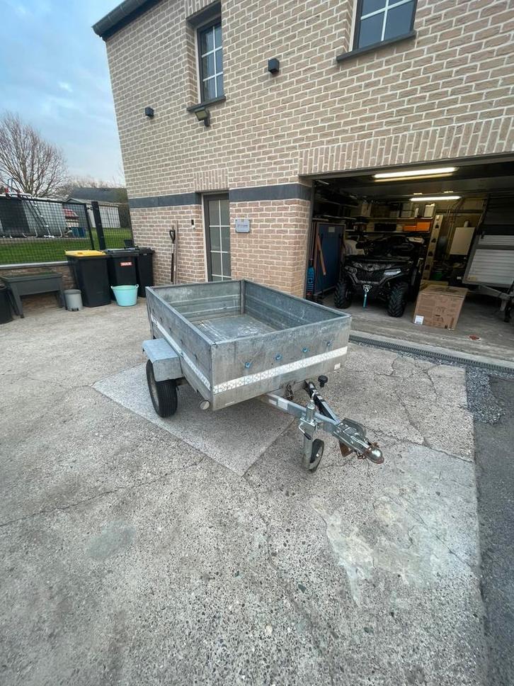 Remorque avec bâche, Autos : Divers, Remorques, Utilisé, Enlèvement