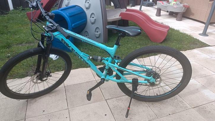 Bikestar 27,5 inch fiets 6mnd oud, Vélos & Vélomoteurs, Vélos | VTT & Mountainbikes, Comme neuf, Autres marques, VTT tout suspendu