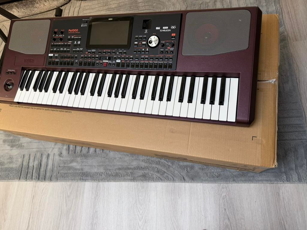 Korg pa1000 met  Garantie, Muziek en Instrumenten, Ophalen, 61 toetsen, Korg, Zo goed als nieuw