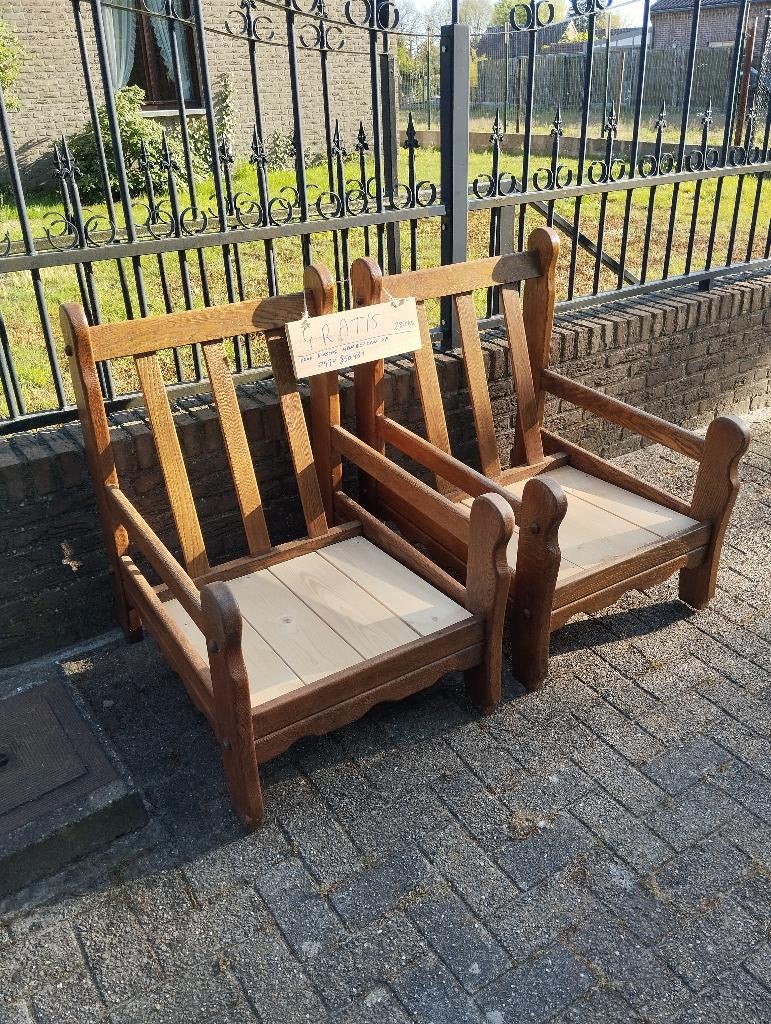 meubel, Ophalen, Gebruikt, Eenpersoons, Rechte bank