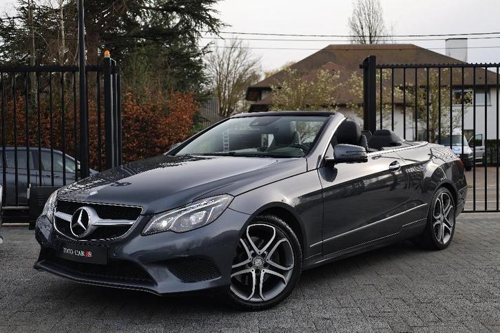 Mercedes E 220 Cabrio | Eureo 6b | CAMERA | CRUISE | LEDER |, Auto's, Mercedes-Benz, Bedrijf, Te koop, E-Klasse, ABS, Achteruitrijcamera