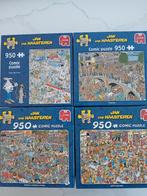 4 Jan van Haasteren puzzels 950 stukjes, Enlèvement, 500 à 1500 pièces, Comme neuf, Puzzle