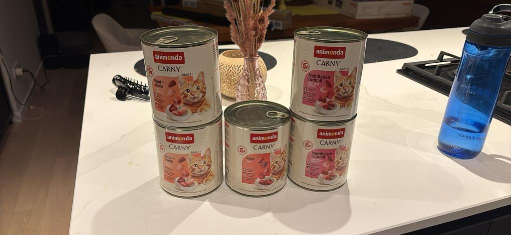 Kattenvoer Animonda, Ophalen