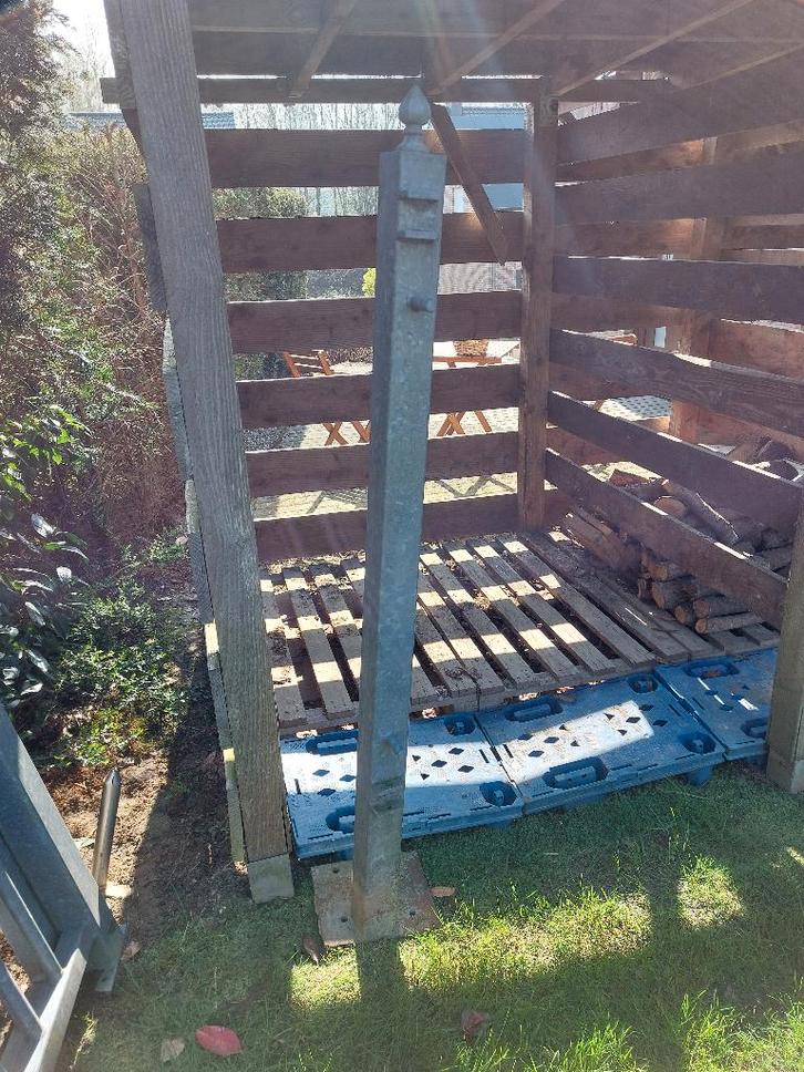 Barrière pour jardin en acier galvanisé, Jardin & Terrasse, Clôtures de jardin, Comme neuf, Porte du jardin, Fer, Enlèvement