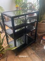 Pierre Vandel Vintage design Trolley, barkarretje 70', Huis en Inrichting, Tafels | Bijzettafels, Ophalen, Gebruikt, Metaal of Aluminium