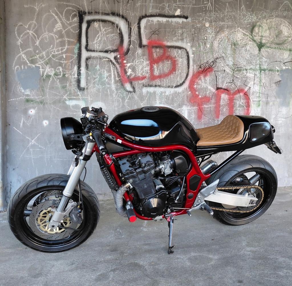 Suzuki bandit 1200 café racer topstaat gekeurd, Motoren, Sportuitlaat, Occasion, 4 cilinders, Motorrijbewijs A