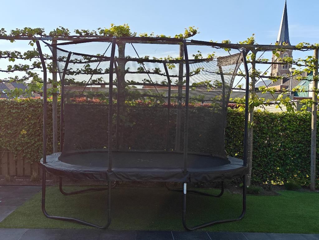 Trampoline Jumpking JumpPOD Oval 3m50, Ophalen, Gebruikt