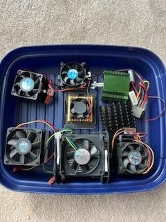 petits refroidisseurs casseroles et dissipateur chaleur, Informatique & Logiciels, Refroidisseurs d'ordinateur, Enlèvement ou Envoi