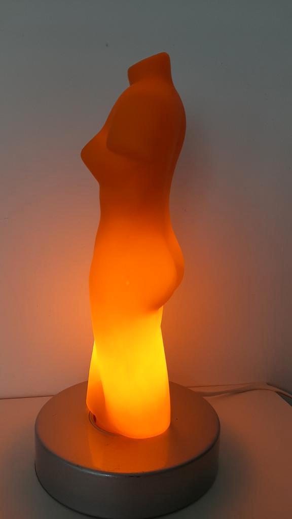 Lampe de table postmoderne des années 80, Maison & Meubles, Lampes | Lampes de table, Verre, Synthétique, Enlèvement ou Envoi