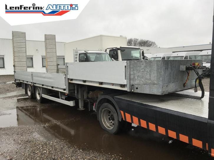 Noyens 6750ow BE Oplegger Trailer Machinetransporter, Auto's, Vrachtwagens, Bedrijf, Aanhangers en Opleggers