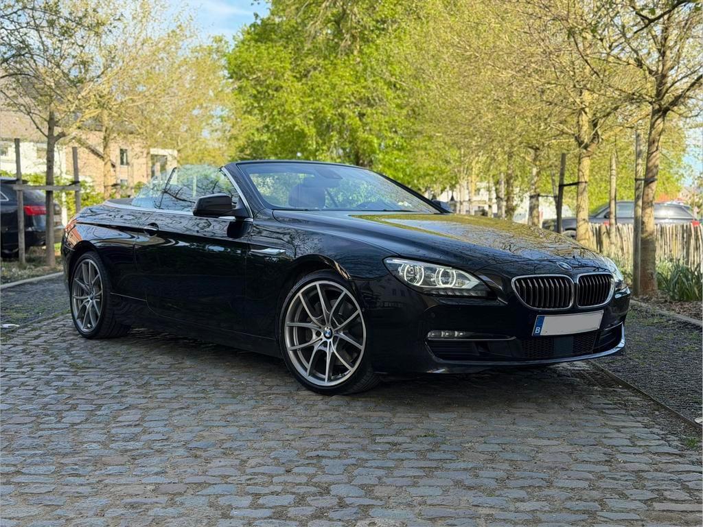 BMW 640d xDrive Cabriolet Bang&Olufsen Full !!, Autos, BMW, Particulier, Série 6, Caméra 360°, 4x4, ABS, Caméra de recul, Phares directionnels