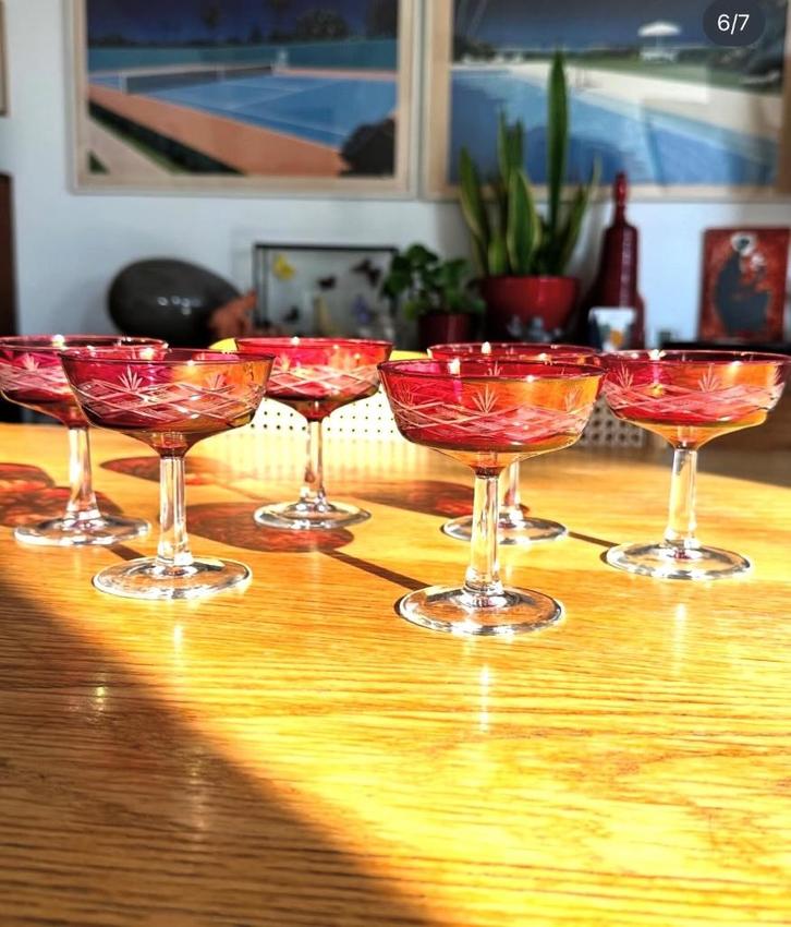 Sections en cristal, Antiquités & Art, Antiquités | Verre & Cristal, Enlèvement ou Envoi