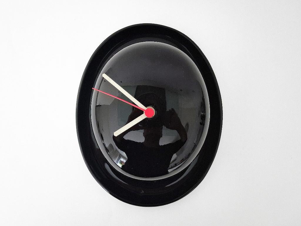 wandklok bolhoed, Ophalen of Verzenden, Gebruikt, Analoog, Wandklok