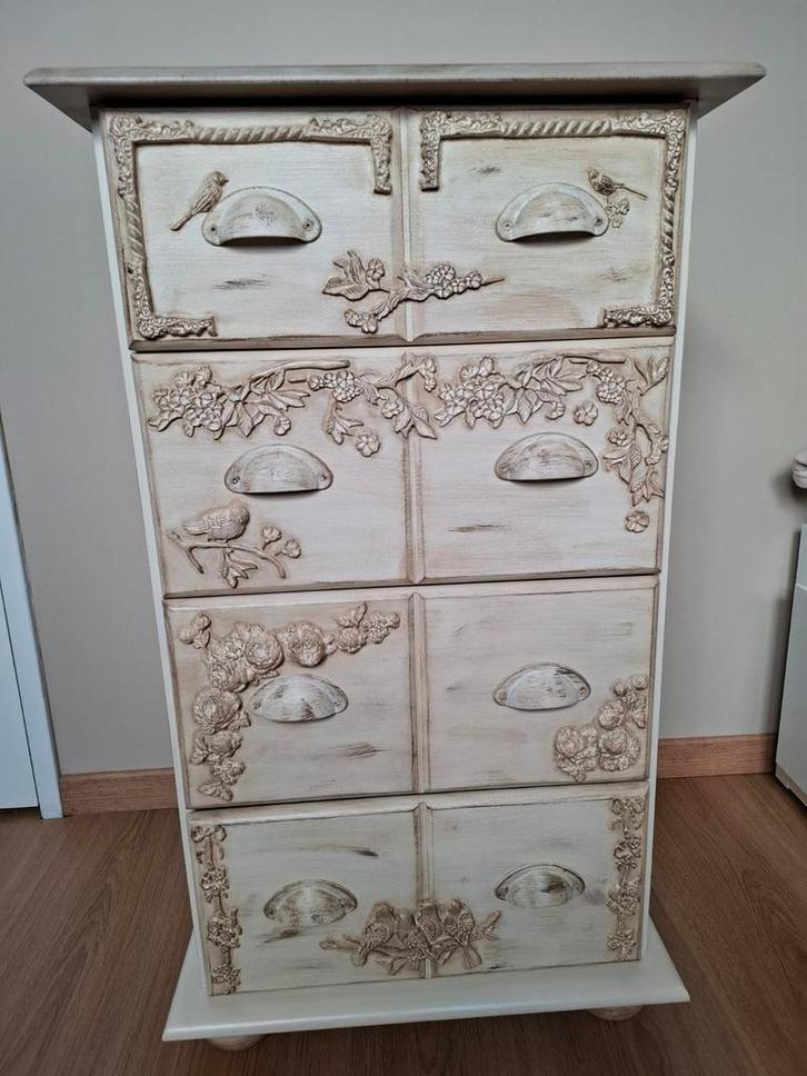 Klein, opgeknapt meubelstuk, slaapkamer, woonkamer, Huis en Inrichting, Kasten | Ladekasten, Ophalen