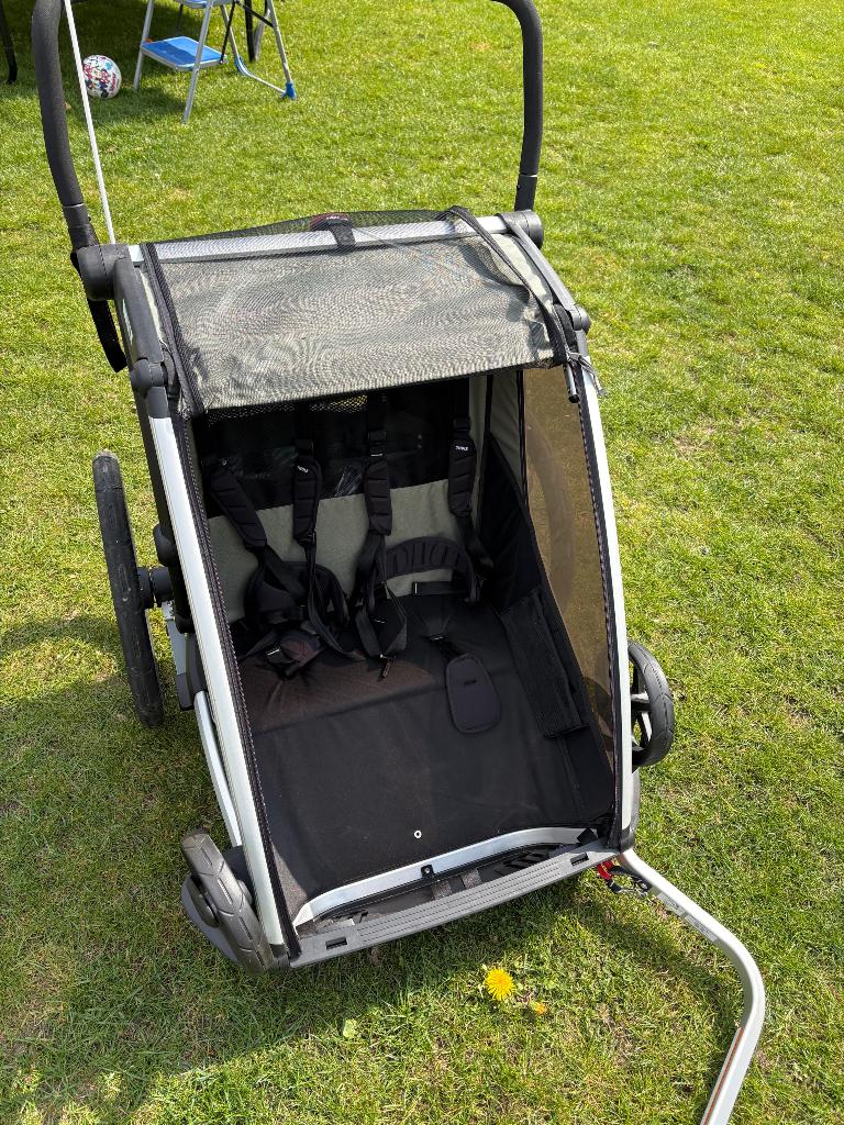 Fietskar, Ophalen, Opvouwbaar, Zo goed als nieuw, Thule