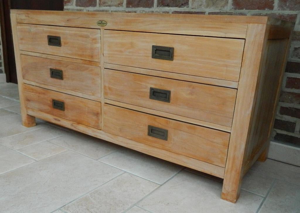 Armoire Woodcraft à 6 tiroirs, Maison & Meubles, 5 tiroirs ou plus, Enlèvement, Comme neuf