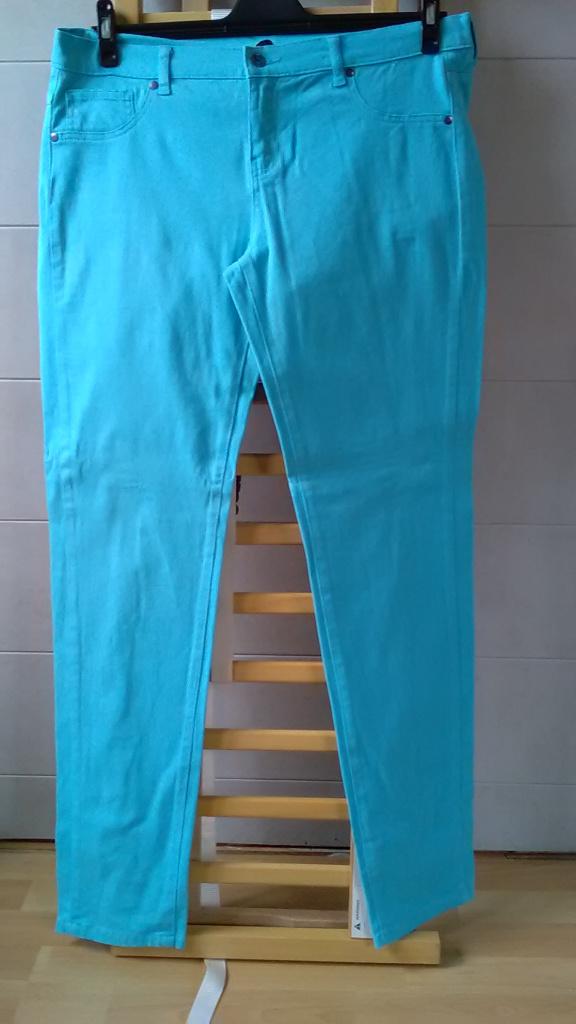 Pantalon droit Hema turquoise (cfr jean) XL neuf, Vêtements | Femmes, Neuf, Taille 46/48 (XL) ou plus grande, Enlèvement ou Envoi
